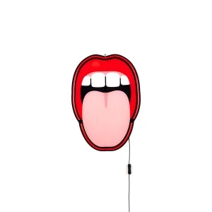 Seletti Tongue Led lampada da parete
