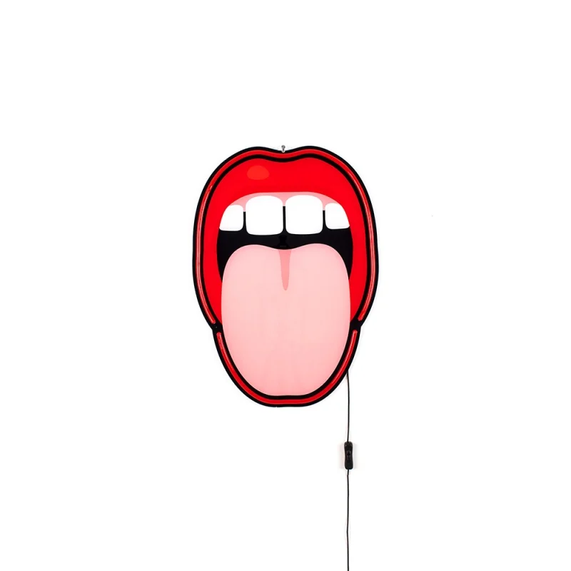 Seletti Tongue Led lampada da parete Seletti Tongue Led lampada da parete