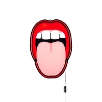 Seletti Tongue Led lampada da parete