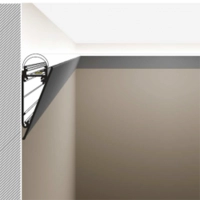 Lampo Kit Profilo Veletta Da Parete In Alluminio Bianco 2 Metri Lampo Kit Profilo Veletta Da Parete In Alluminio Bianco 2 Metri