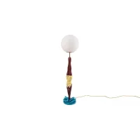 Seletti Lady Diver Yellow lampada a led da tavolo