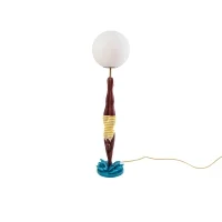 Seletti Lady Diver Yellow lampada a led da tavolo