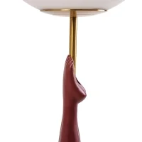 Seletti Lady Diver Yellow lampada a led da tavolo