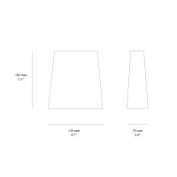Seletti Daily glow Shopper led battery table lamp
