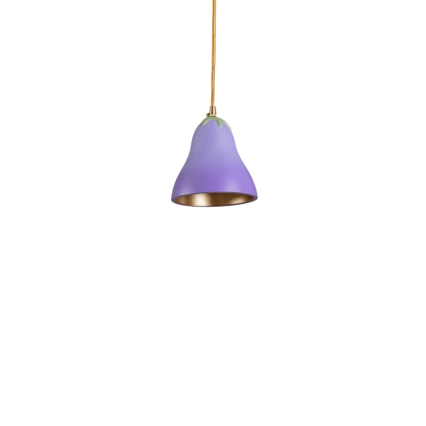 Seletti Vitamin Aubergin lampada a led da sospensione