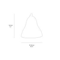 Seletti Vitamin Aubergin lampada a led da sospensione