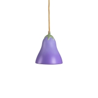 Seletti Vitamin Aubergin lampada a led da sospensione