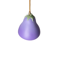 Seletti Vitamin Aubergin lampada a led da sospensione
