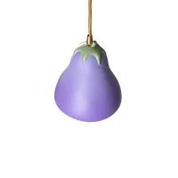 Seletti Vitamin Aubergin lampada a led da sospensione