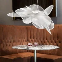 Slamp LA BELLE ÉTOILE White LED Suspension Lamp By Adriano