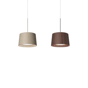 Foscarini Twiggy Wood - Rosewood led suspension lamp