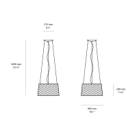 Foscarini Twiggy Grid lampada led a sospensione