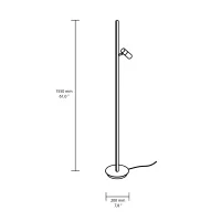 Maytoni Thin floor lamp