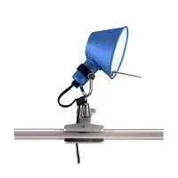 Artemide Tolomeo Micro Pinza Blue Table Wall Lamp Design De