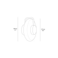 Kdln Tratto wall lamp