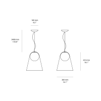 Foscarini Satellight led suspension lamp