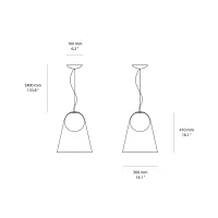 Foscarini Satellight led suspension lamp
