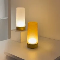 Zafferano Soffio lampada a batteria da tavolo