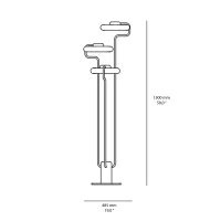 Kdln Tratto floor lamp