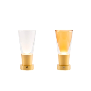 Zafferano Soffio Vase battery table lamp
