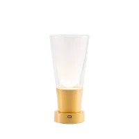 Zafferano Soffio Vase battery table lamp