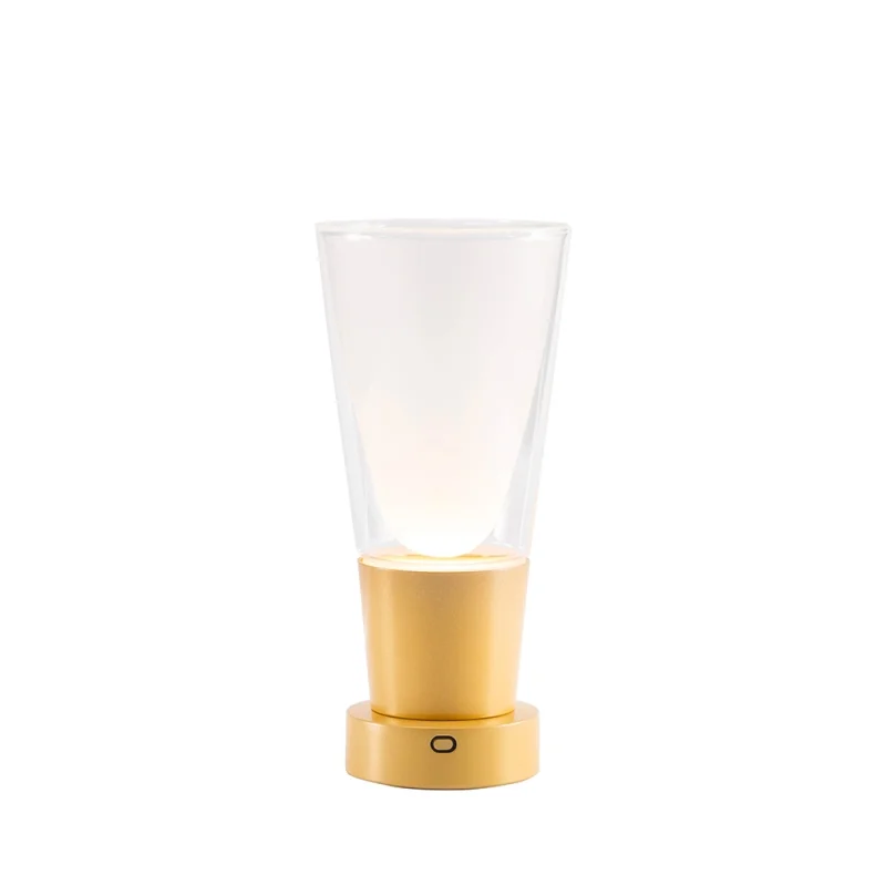Zafferano Soffio Vase battery table lamp