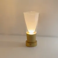 Zafferano Soffio Vase battery table lamp
