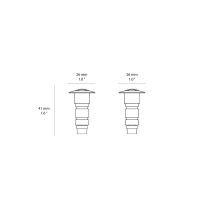 Lampo Eyeled recessed led spotlight