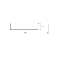 Lampo Pannello led 120x30 backlight