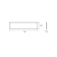 Lampo Pannello led 120x30 backlight