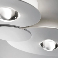 Lodes Bugia Double LED Ceiling Lamp Plafòn Dimmable