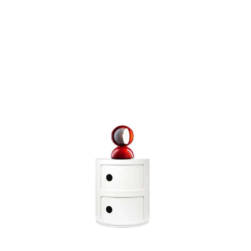 Package Eclisse red & Componibile white composition Package Eclisse red & Componibile white composition