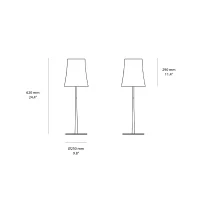 Foscarini Birdie Easy lampada led da tavolo