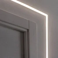 Lampo Aluminum Wide Profile Kit 2 Meters To Surface For Two LED Lampo Aluminum Wide Profile Kit 2 Meters To Surface For Two LED