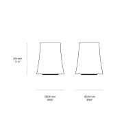 Foscarini Birdie Zero lampada led da tavolo