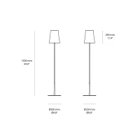 Foscarini Birdie Easy lampada led da terra