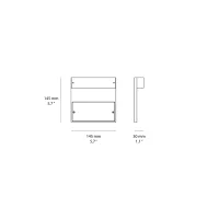 copy of Cini&Nils Sottile 750 wall or ceiling lamp