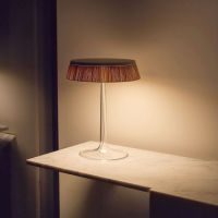 Flos Bon Jour LED Lampada da Tavolo Dimmerabile Top Cromo E