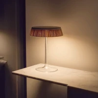 Flos Bon Jour LED Table Lamp Dimmable Top Chrome And Crown