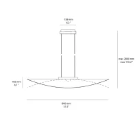 Cini&Nils Manta suspension lamp