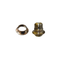 Pacchetto Portalampada Vintage E27 e Anello Ghiera bronzo brunito