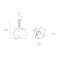 Foscarini Nuèe led suspension lamp Foscarini Nuèe led suspension lamp