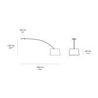 Foscarini Twiggy led ceiling lamp
