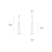 Foscarini Tite led suspension lamp