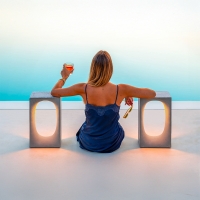 Martinelli Luce Jan outdoor floor lamp