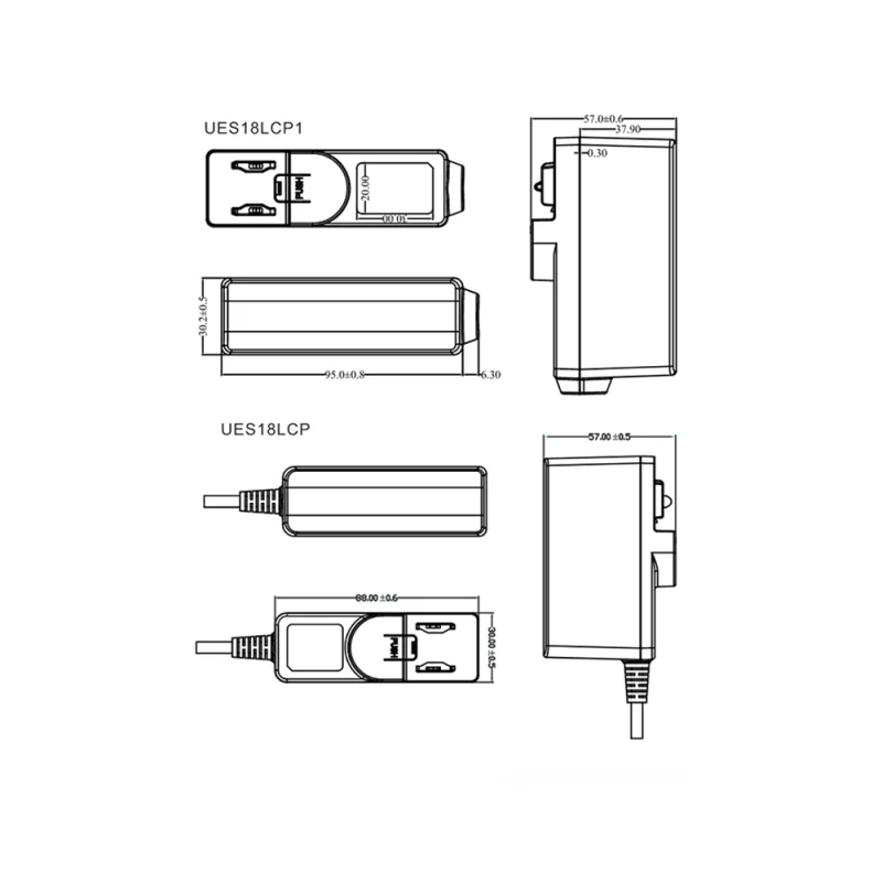 Prolunga USB A 12 Prese Per Luce LED - Casa Delle Bambole Scala 1:12 (60 Cm) - Melody Jane