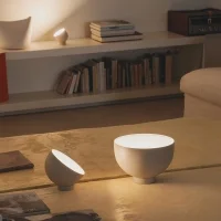 Vibia Plusminus Solo 6370 table and wall lamp