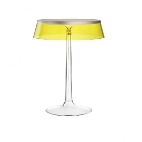 Flos Bon Jour LED Table Lamp Dimmable Top Matt Chrome And