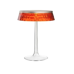Flos Bon Jour LED Lampada da Tavolo Dimmerabile Top Cromo Opaco