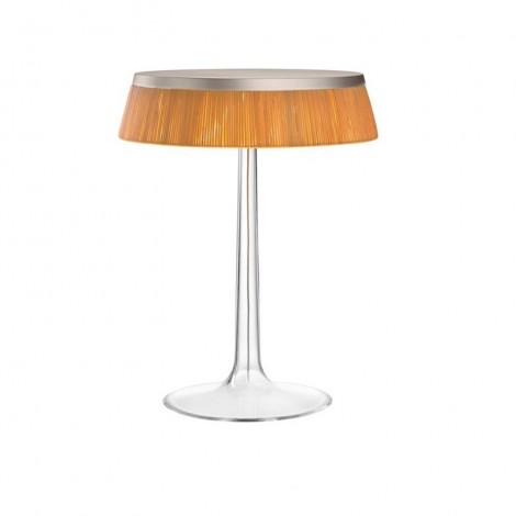 Flos Bon Jour LED Lampada da Tavolo Dimmerabile Top Cromo Opaco